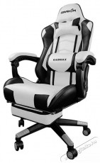Raidmax Drakon DK709 fehér / fekete gamer szék Iroda és számítástechnika - Egyéb számítástechnikai termék - 396107