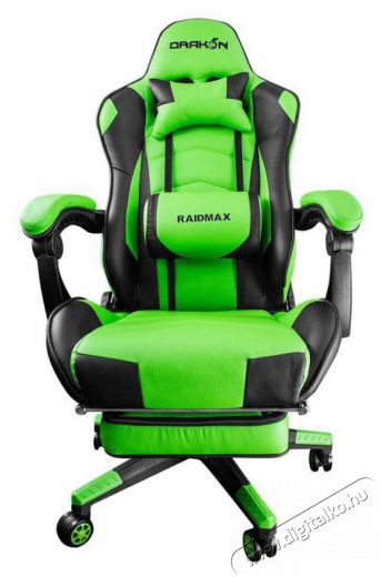 Raidmax Drakon DK709 z&ouml;ld gamer sz&eacute;k Iroda &eacute;s sz&aacute;m&iacute;t&aacute;stechnika - Egy&eacute;b sz&aacute;m&iacute;t&aacute;stechnikai term&eacute;k - 396103