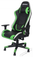 Raidmax Drakon DK925 fekete / zöld ARGB gamer szék Iroda és számítástechnika - Egyéb számítástechnikai termék - 396104