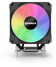 Raidmax AC1204KPB ARGB 120mm fekete processzor hűtő Iroda és számítástechnika - Számítógép tartozék - Ventilátor - 507387