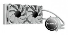 Raidmax INFINITA LS240 240mm ARGB fehér vízhűtéses processzor hűtő Iroda és számítástechnika - Számítógép tartozék - Ventilátor - 507384
