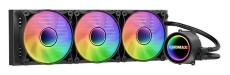 Raidmax INFINITA LS360 360mm ARGB fekete vízhűtéses processzor hűtő Iroda és számítástechnika - Számítógép tartozék - Ventilátor - 507385