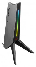 RAMPAGE 35673 RM-H20 USB HUB szürke RGB fejhallgató állvány Audio-Video / Hifi / Multimédia - Hangfal tartó / állvány - Hangsugárzó állvány - 507314