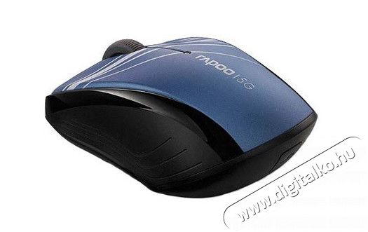 Rapoo 3100P Mid Level vezeték nélküli egér, kék - 142023 Iroda és számítástechnika - Egér - Vezeték nélküli egér - 287129
