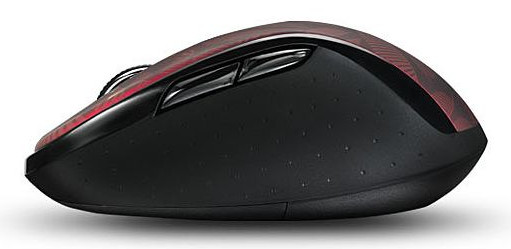 Rapoo 7100P High Level vezeték nélküli egér, vörös - 142026 Iroda és számítástechnika - Egér - Vezeték nélküli egér - 287085