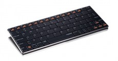 Rapoo E6300 Compact vezeték nélküli billentyűzet, fekete - 142005 Mobil / Kommunikáció / Smart - Tablet / E-book kiegészítő, tok - Billentyűzet - 285318