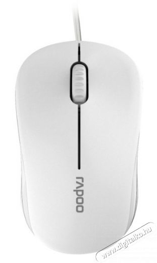 Rapoo N1130 optikai egér, fehér - 155470 Iroda és számítástechnika - Egér - Vezetékes egér - 288198