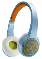 Rapoo S100 vezeték nélküli fejhallgató, kék/narancs - 155498 Audio-Video / Hifi / Multimédia - Fül és Fejhallgatók - Fejhallgató mikrofonnal / headset - 289552