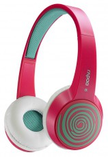 Rapoo S100 vezeték nélküli headset (155497) - pink/zöld Audio-Video / Hifi / Multimédia - Fül és Fejhallgatók - Fejhallgató mikrofonnal / headset - 289551