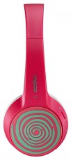 Rapoo S100 vezeték nélküli headset (155497) - pink/zöld Audio-Video / Hifi / Multimédia - Fül és Fejhallgatók - Fejhallgató mikrofonnal / headset - 289551