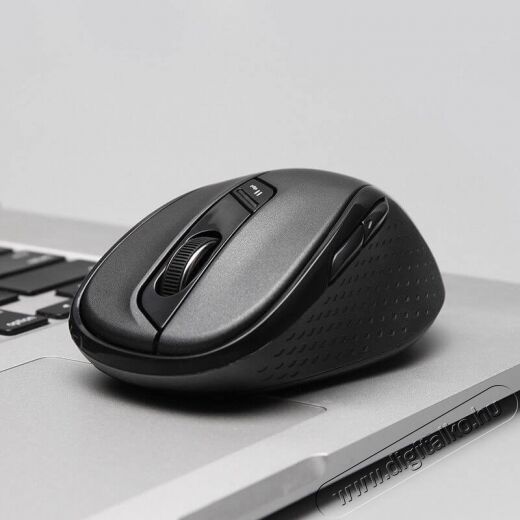 Rapoo M500 Bluetooth+WiFi vezeték nélküli egér - fekete (184535) Iroda és számítástechnika - Egér - Vezeték nélküli egér - 346217