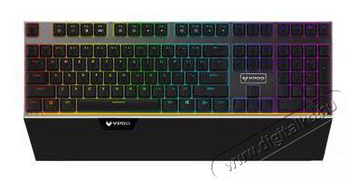 Rapoo V-SERIES V720RGB 216871 mechanikus gamer billentyűzet Iroda és számítástechnika - Billentyűzet / billentyűzet szett - Vezetékes - 374661