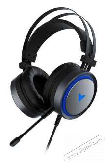 Rapoo V-SERIES VH530 186868 gamer fejhallgató Audio-Video / Hifi / Multimédia - Fül és Fejhallgatók - Fejhallgató mikrofonnal / headset - 374663