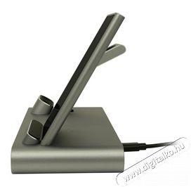 Rapoo XC600 3in1 vezeték nélküli mobiltelefon töltő Mobil / Kommunikáció / Smart - Mobiltelefon kiegészítő / tok - Hálózati-, autós töltő - 380175