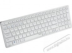Rapoo E9700M BLUETOOTH (3.0+4.0) + 2,4GHZ VEZ.NÉLK. BILL.,FEHÉR (217473) Iroda és számítástechnika - Billentyűzet / billentyűzet szett - Vezeték nélküli - 399242