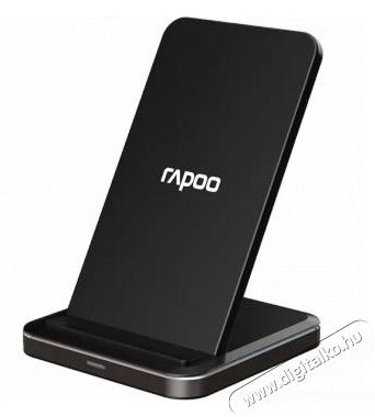 Rapoo Vezeték nélküli mobiltelefon töltőállvány XC220, +QC 3.0 (10W) (192425) Mobil / Kommunikáció / Smart - Mobiltelefon kiegészítő / tok - Tartó / rögzítő / állvány - 403692