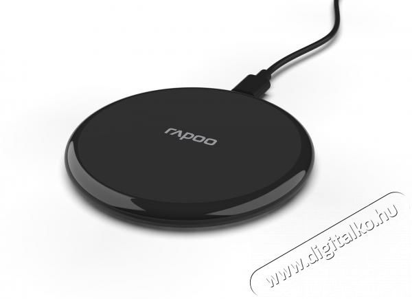 Rapoo VEZ. NÉLK. MOBILTELEFON XC105 TÖLTŐ, 10W, FEKETE - 217720 Mobil / Kommunikáció / Smart - Mobiltelefon kiegészítő / tok - Hálózati-, autós töltő - 475647