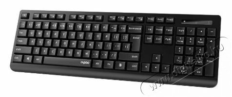 Rapoo E1700 vezeték nélküli billentyűzet fekete Iroda és számítástechnika - Billentyűzet / billentyűzet szett - Vezeték nélküli - 494047