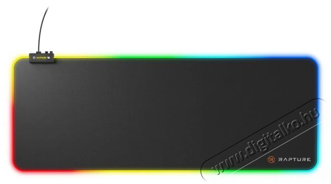 Rapture RESPAWN GLOW XL fekete Iroda és számítástechnika - Egér - Egérpad - 493865