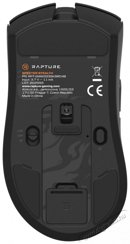 Rapture SPECTER STEALTH, fekete Iroda &eacute;s sz&aacute;m&iacute;t&aacute;stechnika - Eg&eacute;r - Vezet&eacute;k n&eacute;lk&uuml;li eg&eacute;r - 535632