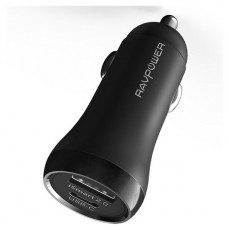 RAVPower RP-PC090 PD 18W 30W autós töltő - fekete Mobil / Kommunikáció / Smart - Mobiltelefon kiegészítő / tok - Hálózati-, autós töltő - 396668