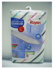 Rayen 615781 45x130cm titán bevonatú vasalódeszka huzat Háztartás / Otthon / Kültér - Vasaló - Kiegészítő - 384530