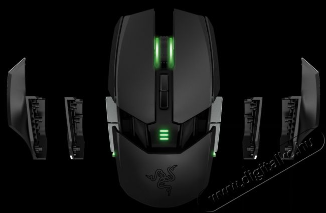 Razer Ouroboros vezeték nélküli Gamer egér (RZ01-00770100-R3G1) Iroda és számítástechnika - Egér - Vezeték nélküli egér - 324567