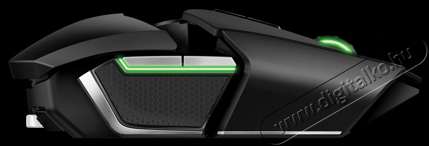Razer Ouroboros vezeték nélküli Gamer egér (RZ01-00770100-R3G1) Iroda és számítástechnika - Egér - Vezeték nélküli egér - 324567