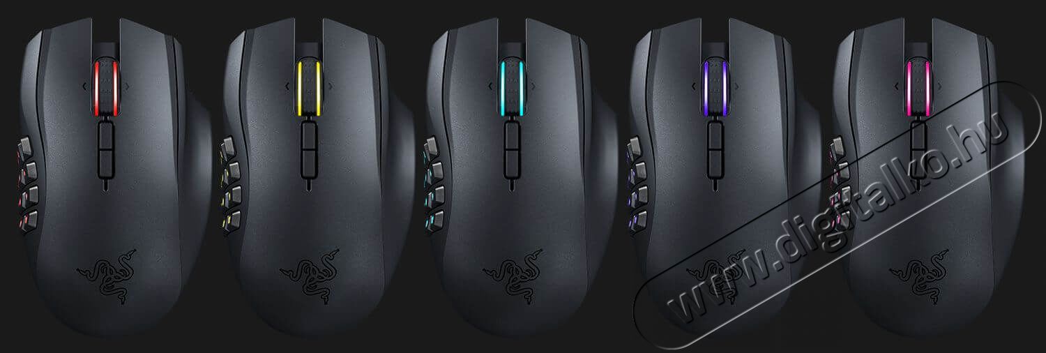 Razer Naga Epic Chroma vezeték nélküli Gamer egér (RZ01-01230100-R3G1) Iroda és számítástechnika - Egér - Vezeték nélküli egér - 324572