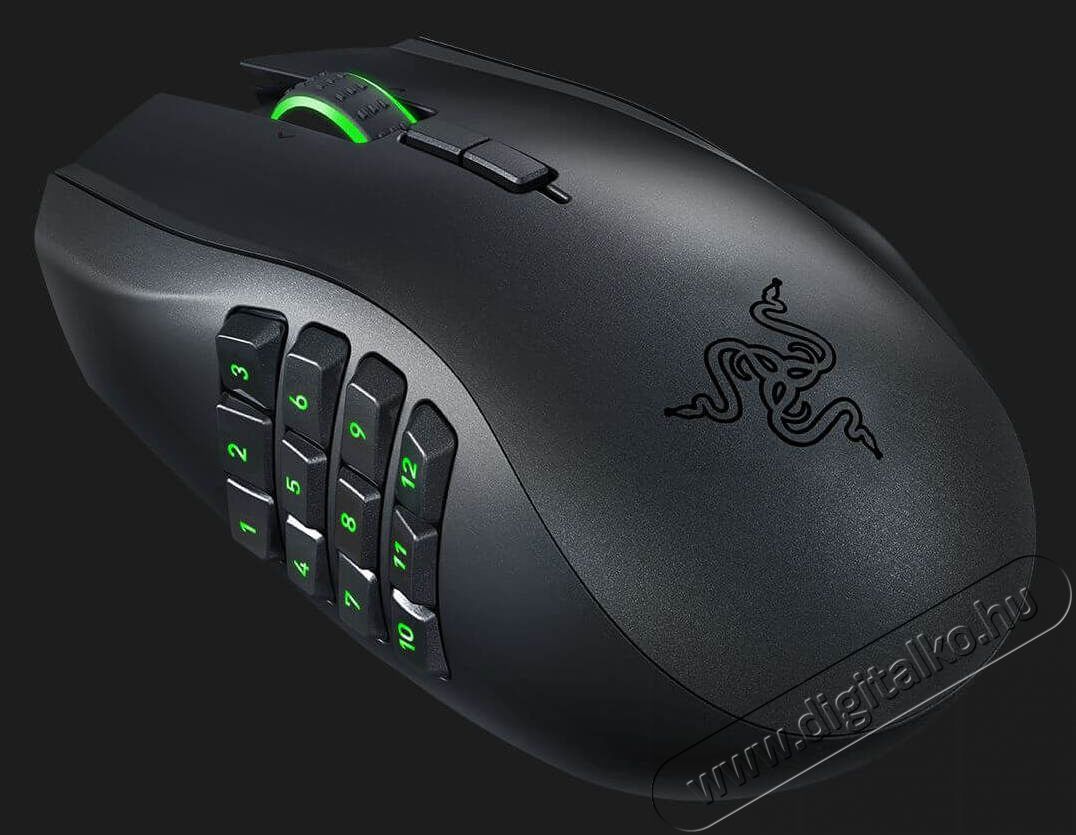 Razer Naga Epic Chroma vezeték nélküli Gamer egér (RZ01-01230100-R3G1) Iroda és számítástechnika - Egér - Vezeték nélküli egér - 324572
