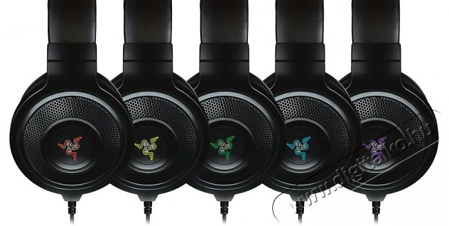 Razer Kraken 7.1 Chroma Gamer headset (RZ04-01250100-R3M1) Audio-Video / Hifi / Multimédia - Fül és Fejhallgatók - Fejhallgató mikrofonnal / headset - 324606