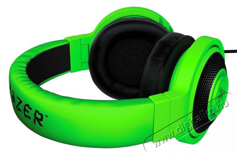 Razer Kraken Pro 2015 Gamer headset (RZ04-01380200-R3M1) - zöld Audio-Video / Hifi / Multimédia - Fül és Fejhallgatók - Fejhallgató mikrofonnal / headset - 324608