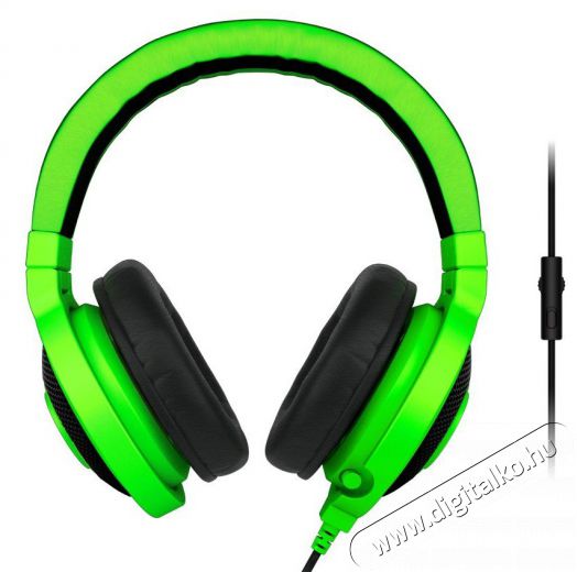 Razer Kraken Pro 2015 Gamer headset (RZ04-01380200-R3M1) - zöld Audio-Video / Hifi / Multimédia - Fül és Fejhallgatók - Fejhallgató mikrofonnal / headset - 324608