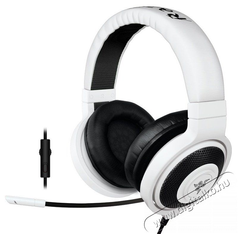 Razer Kraken Pro 2015 Gamer headset (RZ04-01380300-R3M1) - fehér Audio-Video / Hifi / Multimédia - Fül és Fejhallgatók - Fejhallgató mikrofonnal / headset - 324609