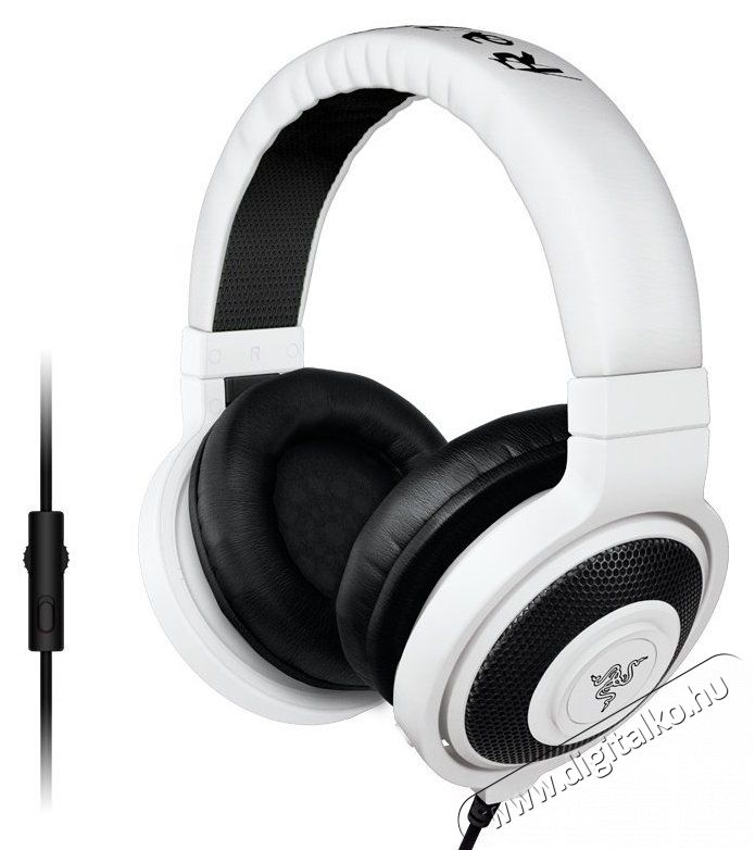Razer Kraken Pro 2015 Gamer headset (RZ04-01380300-R3M1) - fehér Audio-Video / Hifi / Multimédia - Fül és Fejhallgatók - Fejhallgató mikrofonnal / headset - 324609