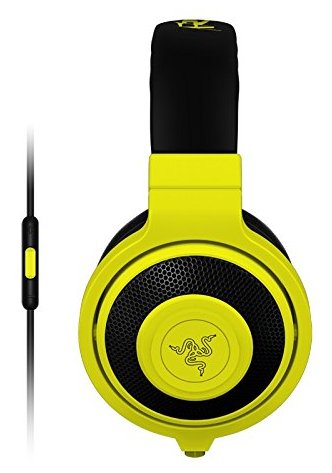 Razer Kraken Mobile Neon Gamer headset (RZ04-01400200-R3M1) - citromsárga Audio-Video / Hifi / Multimédia - Fül és Fejhallgatók - Fejhallgató mikrofonnal / headset - 324611