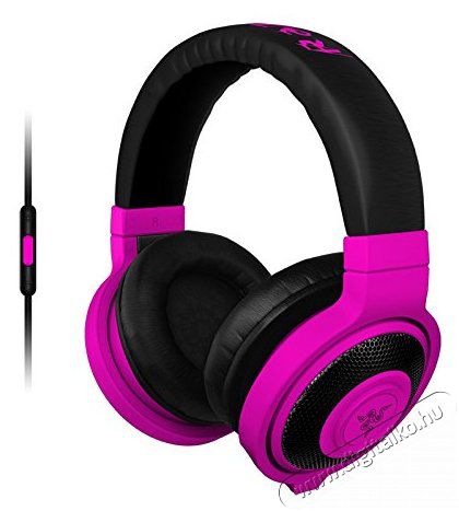 Razer Kraken Mobile Neon Gamer headset (RZ04-01400500-R3M1) - lila Audio-Video / Hifi / Multimédia - Fül és Fejhallgatók - Fejhallgató mikrofonnal / headset - 324613