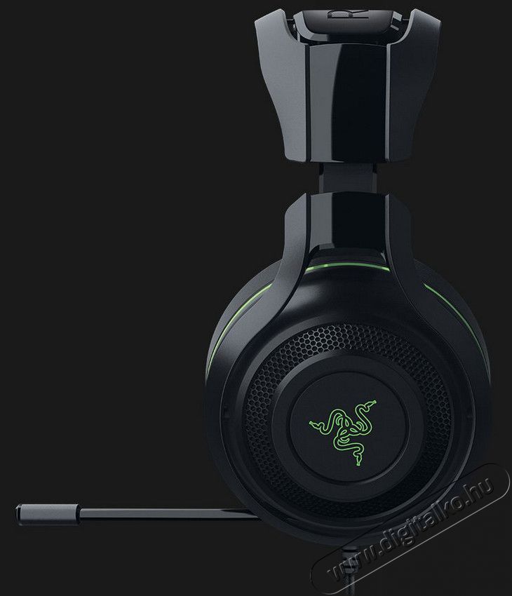 Razer ManO War 7.1 Green Edition Gamer headset (RZ04-01920300-R3M1) Audio-Video / Hifi / Multimédia - Fül és Fejhallgatók - Fejhallgató mikrofonnal / headset - 324619