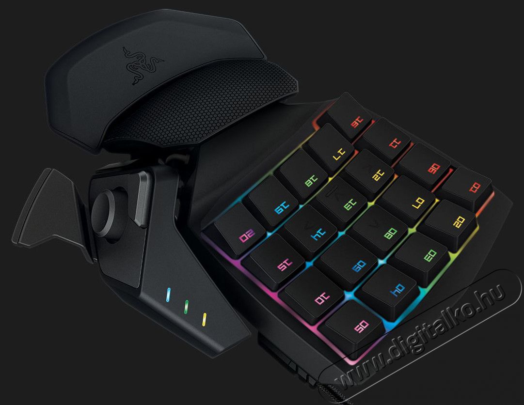 Razer Orbweaver Chroma Gamer numerikus billentyűzet (RZ07-01440100-R3M1) Iroda és számítástechnika - Billentyűzet / billentyűzet szett - Vezetékes - 324628
