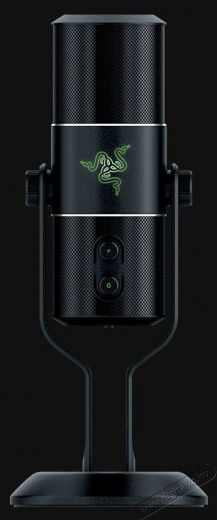 Razer Seiren Gamer asztali mikrofon (RZ05-01270100-R3M1) Fotó-Videó kiegészítők - Mikrofon - Csíptetős, fej és kitűző mikrofon - 324621