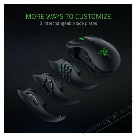 Razer Naga Trinity gaming eg&eacute;r Iroda &eacute;s sz&aacute;m&iacute;t&aacute;stechnika - Eg&eacute;r - Vezet&eacute;kes eg&eacute;r - 380866