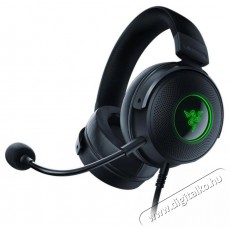 Razer Kraken V3 Hypersense USB fekete gamer headset Audio-Video / Hifi / Multimédia - Fül és Fejhallgatók - Fejhallgató mikrofonnal / headset - 385048