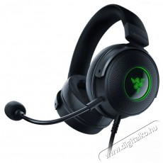 Razer Kraken V3 USB RGB fekete gamer headset Audio-Video / Hifi / Multimédia - Fül és Fejhallgatók - Fejhallgató mikrofonnal / headset - 385050
