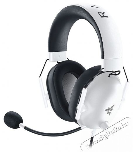 Razer Blackshark V2 X fehér gamer headset Audio-Video / Hifi / Multimédia - Fül és Fejhallgatók - Fejhallgató mikrofonnal / headset - 385040