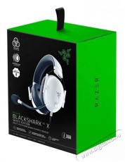 Razer Blackshark V2 X fehér gamer headset Audio-Video / Hifi / Multimédia - Fül és Fejhallgatók - Fejhallgató mikrofonnal / headset - 385040