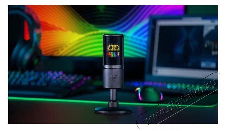 Razer Seiren Emote gamer mikrofon Iroda &eacute;s sz&aacute;m&iacute;t&aacute;stechnika - Egy&eacute;b sz&aacute;m&iacute;t&aacute;stechnikai term&eacute;k - 387325