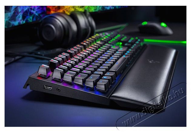Razer BlackWidow Elite (yellow switch) US gamer billentyűzet Iroda &eacute;s sz&aacute;m&iacute;t&aacute;stechnika - Billentyűzet / billentyűzet szett - Vezet&eacute;kes - 440291