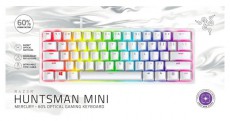 Razer Huntsman Mini Mercury Edition (Purple Switch) US RGB gamer billentyűzet Iroda és számítástechnika - Billentyűzet / billentyűzet szett - Vezetékes - 440683