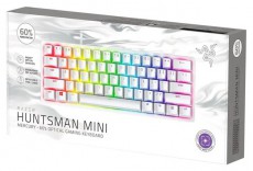 Razer Huntsman Mini Mercury Edition (Purple Switch) US RGB gamer billentyűzet Iroda és számítástechnika - Billentyűzet / billentyűzet szett - Vezetékes - 440683