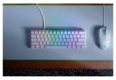 Razer Huntsman Mini Mercury Edition (Purple Switch) US RGB gamer billentyűzet Iroda és számítástechnika - Billentyűzet / billentyűzet szett - Vezetékes - 440683